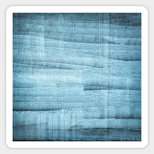 Blue Whitewash Abstract Sticker